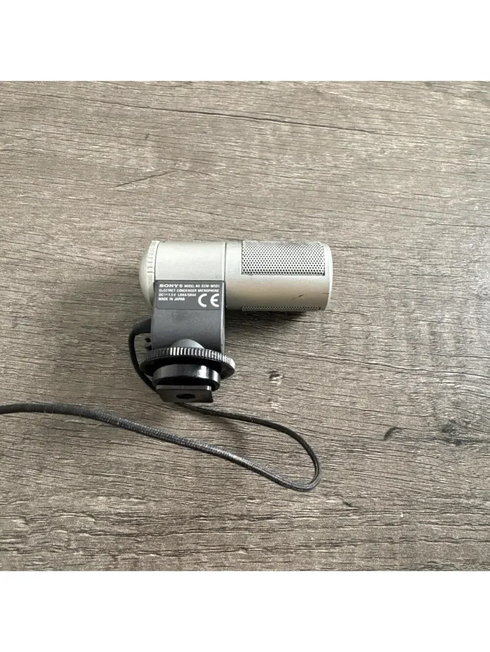 Sony ECM-MSD1 Stereo Microphone For Cameras Tripod or Hot shoe Mount TRS - Teste